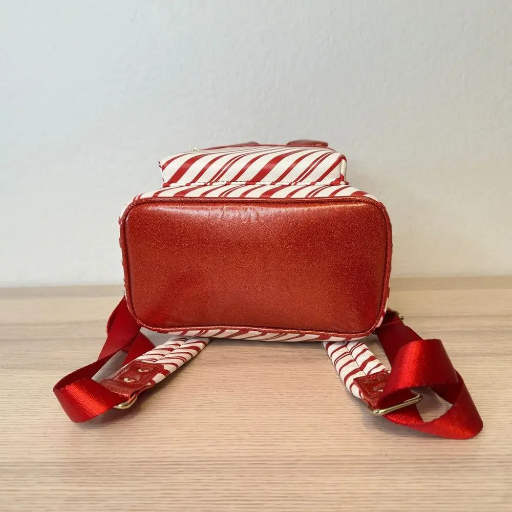 Loungefly Disney Parks Peppermint Mini Backpack Minnie Holiday Christmas Candy